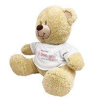 Personalized I Love You Hearts Teddy Bear 8312448X