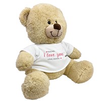 Personalized I Love You Hearts Teddy Bear 8312448X