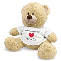 Personalized Be My Valentine Sherman Bear 8314098X