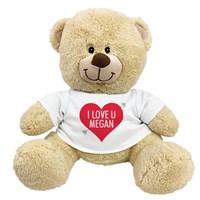 Personalized I Love U Sherman Bear 83140999X