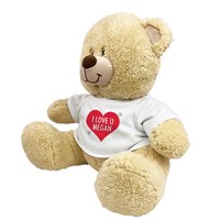 Personalized I Love U Sherman Bear 83140999X