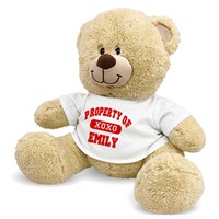 Personalized Property Of XOXO Teddy Bear 832116X