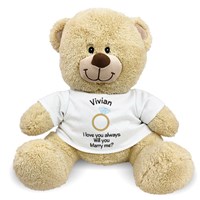 Personalized Will You Marry Me Teddy Bear 834608X