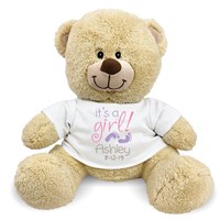 It's A Girl Teddy Bear 838119X