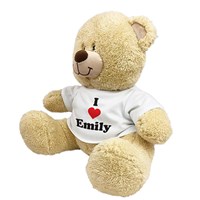 Personalized I Love You Teddy Bear | Personalized Valentine's Day Bears