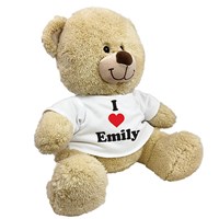 Personalized I Love You Teddy Bear | Personalized Valentine's Day Bears