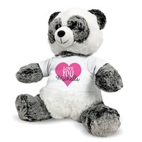 Personalized Valentine Teddy Bear | Plush Valentine Panda