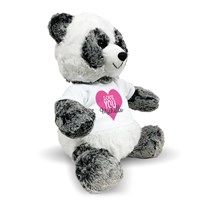 Personalized Valentine Teddy Bear | Plush Valentine Panda
