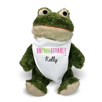 Romantic Plush Frog | Personalized Stuffed Animals For Valentine's Day