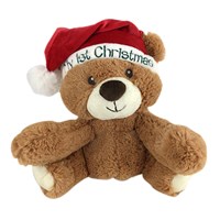 Baby's 1st Christmas Teddy Bear | My First Christmas Bear