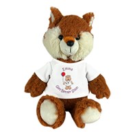 Stuffed Fox Personalized | Get Well Stuffed Fox