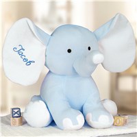 Embroidered Pink Polka Dot Elephant 8BE458352PK