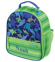 Embroidered Back To School Gift | Shark Lunch Bag