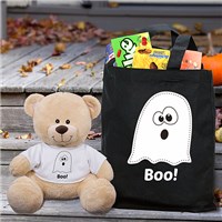 Halloween Boo Sherman Bear and Tote Set 83000B13-10648