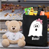 Halloween Boo Sherman Bear and Tote Set 83000B13-10648