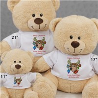Personalized Christmas Reindeer Teddy Bear 834955X