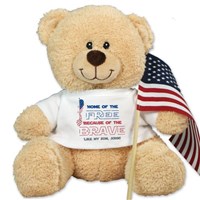 Home of the Free Sherman Teddy Bear 83986BX