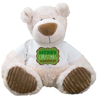 Merry Christmas Latte Teddy Bear AU1645LA-8090