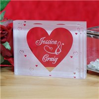 Engraved Couples Keepsake Block 8B749793