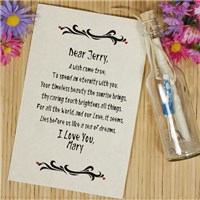 Personalized A Wish Came True Message In A Bottle 8B252282