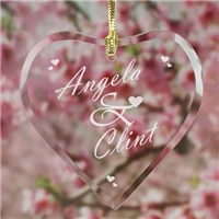 Engraved Couples Heart Suncatcher 8B852744HSC