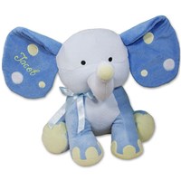 Embroidered Blue Polka Dot Elephant 8BE458352LB