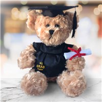 Number One Grad Beige Plush Bear- 8.5