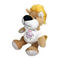 Personalized Stuffed Lion | Romantic Plush Lion Stuffed Animal 