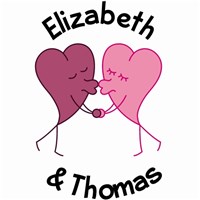 Personalized Romantic Teddy Bear 834745X