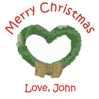 Christmas Wreath Teddy Bear 83000B13-4991