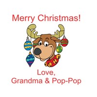 Christmas Reindeer Teddy Bear 83000B13-4955