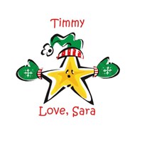Christmas Star Teddy Bear 83000B13-4970