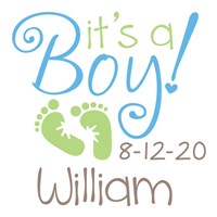 It's A Boy Teddy Bear 838118X