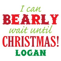 Christmas Personalized Teddy Bear 8B838085X
