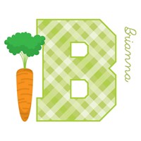 Personalized Initial Easter Bunny 8B8674628