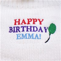 Embroidered Happy Birthday Teddy Bear GU15314-5883