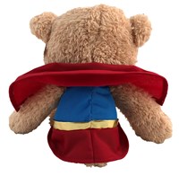 Embroidered Supergirl Plush Bear | Superhero Teddy Bear