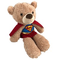 Embroidered Supergirl Plush Bear | Superhero Teddy Bear