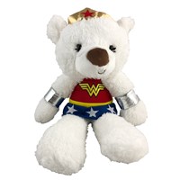 Fuzzy Wonder Woman Plush Bear | Wonder Woman Teddy Bear