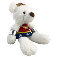 Fuzzy Wonder Woman Plush Bear | Wonder Woman Teddy Bear