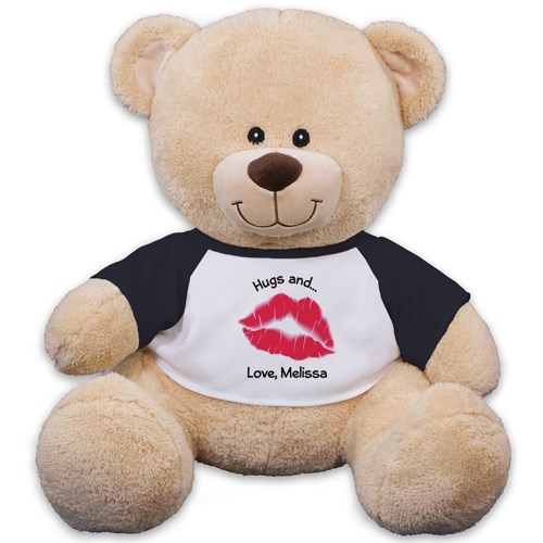 Personalized Big Kiss Teddy Bear 83000B13-4752