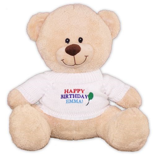 Embroidered Happy Birthday Teddy Bear 83000B17-5883