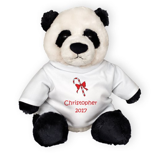 Personalized Zi-Bo 12in Panda Bear GU320707-4628