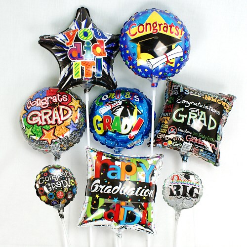 Graduation Mini Balloons MBGRADX