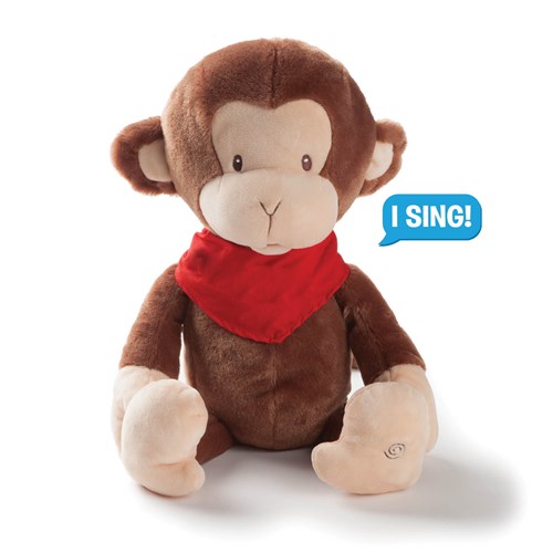 Plush Singing Monkey 8B13177
