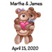 Personalized Couples Teddy Bear 83000b13-4679