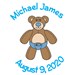 Personalized Baby Boy Teddy Bear 834570X